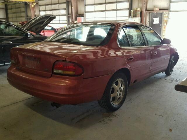 1G3WH52K9XF343928 - 1999 OLDSMOBILE INTRIGUE G RED photo 4