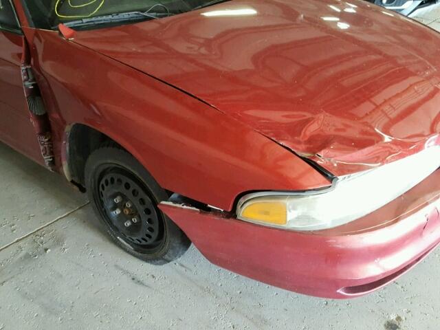 1G3WH52K9XF343928 - 1999 OLDSMOBILE INTRIGUE G RED photo 9