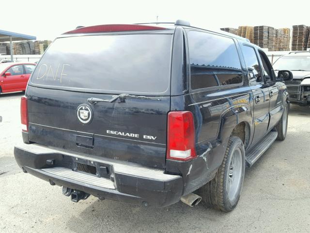 3GYFK66N74G287696 - 2004 CADILLAC ESCALADE E BLACK photo 4