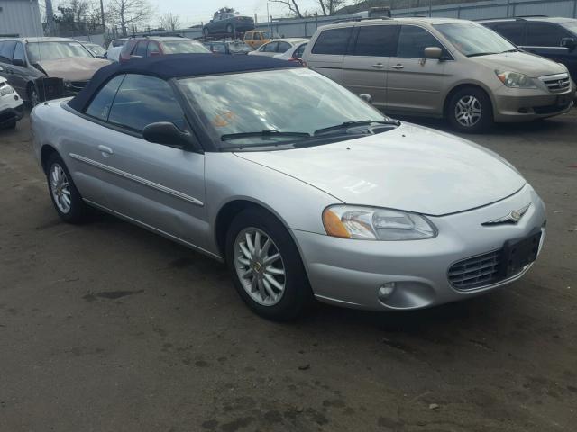 1C3EL65R52N201619 - 2002 CHRYSLER SEBRING LI GRAY photo 1