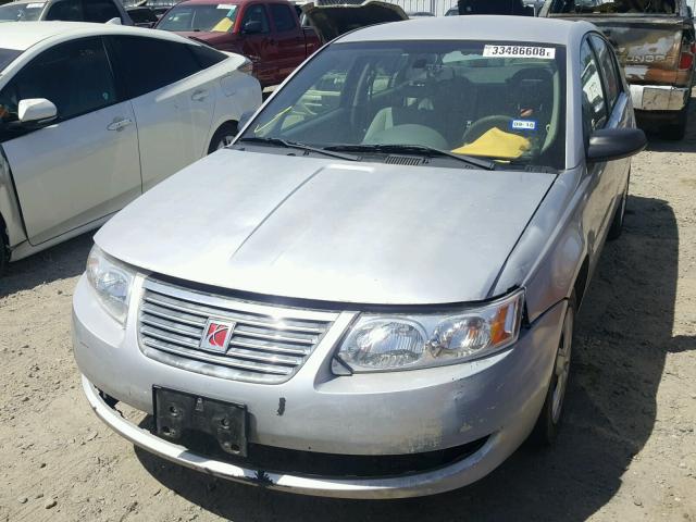 1G8AJ55F17Z168290 - 2007 SATURN ION LEVEL SILVER photo 2