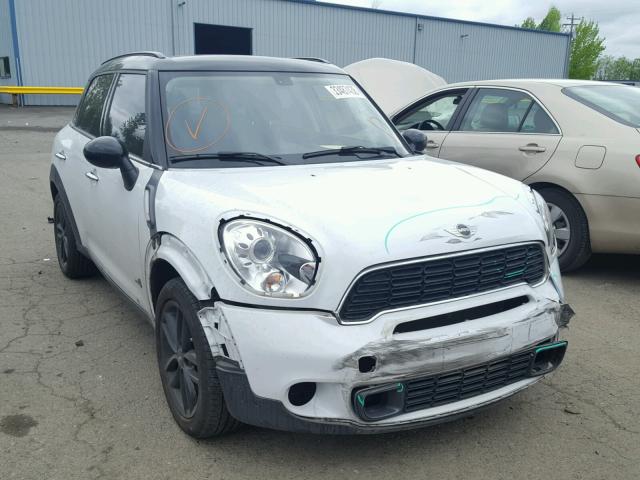 WMWZC5C59CWL58909 - 2012 MINI COOPER S C WHITE photo 1