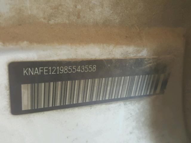 KNAFE121985543558 - 2008 KIA SPECTRA EX SILVER photo 10