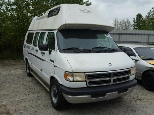 2B7HB21Y3RK164352 - 1994 DODGE RAM VAN B2 WHITE photo 1