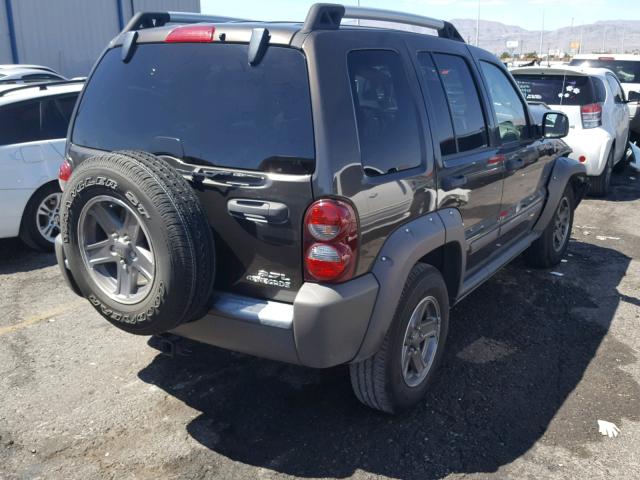 1J4GL38K45W724107 - 2005 JEEP LIBERTY RE BLACK photo 4