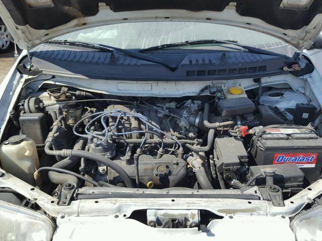 4N2XN11T5YD839741 - 2000 NISSAN QUEST SE WHITE photo 7