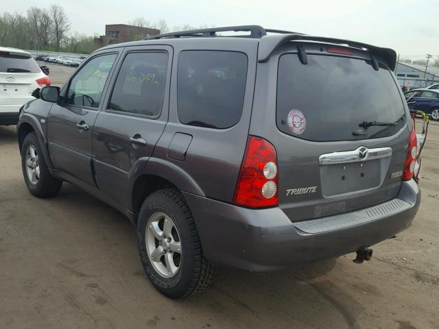 4F2CZ94155KM52192 - 2005 MAZDA TRIBUTE S SILVER photo 3