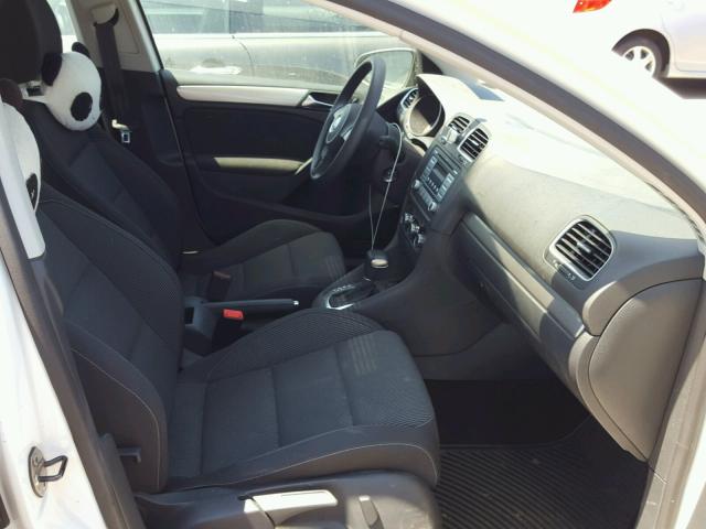 WVWDA7AJ6AW376716 - 2010 VOLKSWAGEN GOLF 白色 照片 5