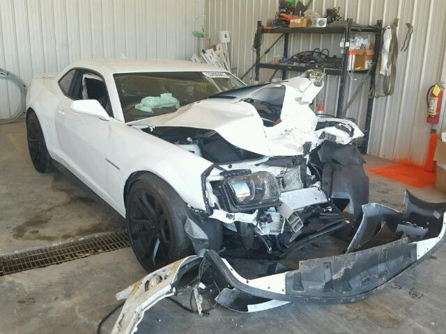 2G1FL1EP9F9800848 - 2015 CHEVROLET CAMARO WHITE photo 1