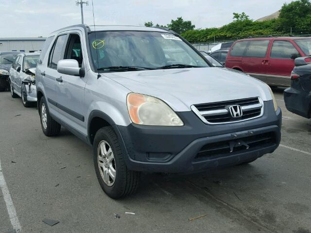 SHSRD788X4U243720 - 2004 HONDA CR-V SILVER photo 1