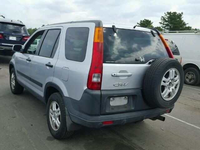 SHSRD788X4U243720 - 2004 HONDA CR-V SILVER photo 3