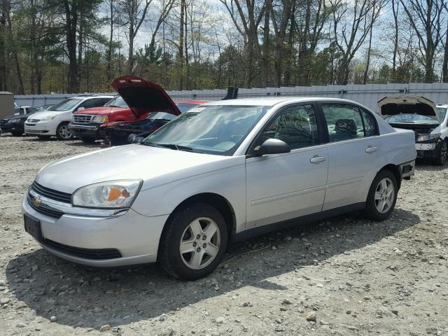 1G1ZT52855F141562 - 2005 CHEVROLET MALIBU LS ვერცხლისფერი ფოტო 2