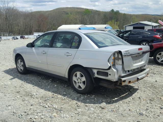 1G1ZT52855F141562 - 2005 CHEVROLET MALIBU LS ვერცხლისფერი ფოტო 3