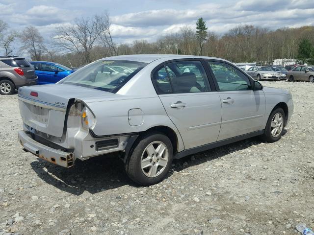 1G1ZT52855F141562 - 2005 CHEVROLET MALIBU LS ვერცხლისფერი ფოტო 4