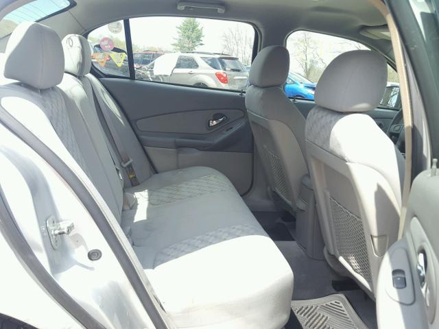 1G1ZT52855F141562 - 2005 CHEVROLET MALIBU LS ვერცხლისფერი ფოტო 6