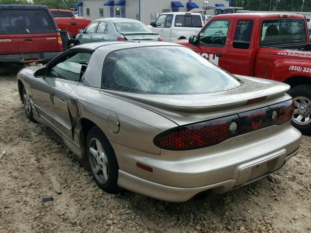 2G2FS22K112148399 - 2001 PONTIAC FIREBIRD GRAY photo 3