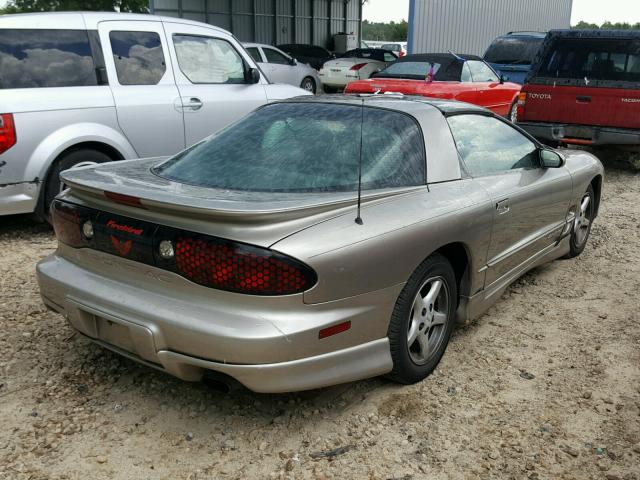 2G2FS22K112148399 - 2001 PONTIAC FIREBIRD GRAY photo 4