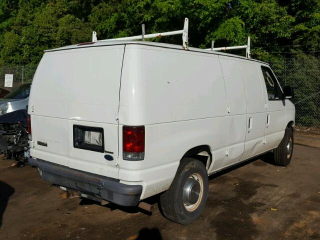 1FTNE24W75HA48010 - 2005 FORD ECONOLINE WHITE photo 4