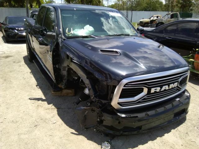 1C6RR7WT1JS178083 - 2018 RAM 1500 LONGH BLUE photo 1