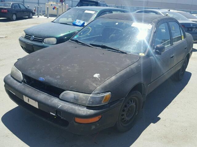 2T1AE09BXSC097887 - 1995 TOYOTA COROLLA LE BLACK photo 2