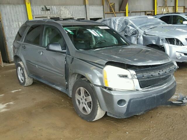 2CNDL13F956078866 - 2005 CHEVROLET EQUINOX LS GRAY photo 1