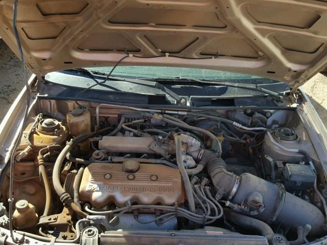 3FALP15P7VR147353 - 1997 FORD ESCORT LX GOLD photo 7