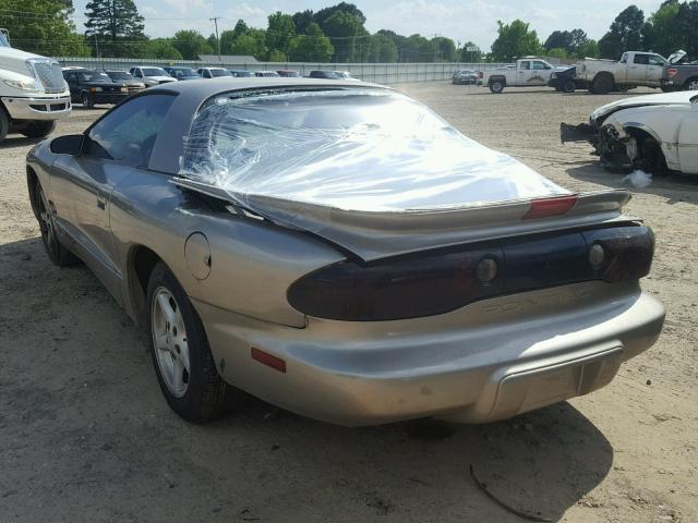 2G2FS22K3X2207493 - 1999 PONTIAC FIREBIRD BEIGE photo 3