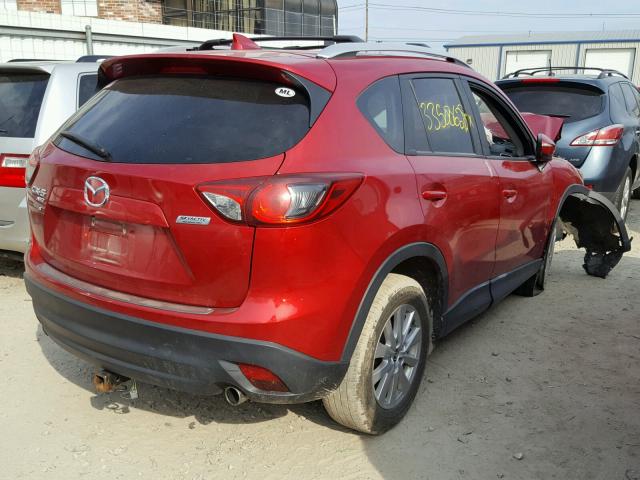 JM3KE4CY9G0744409 - 2016 MAZDA CX-5 TOURI RED photo 4