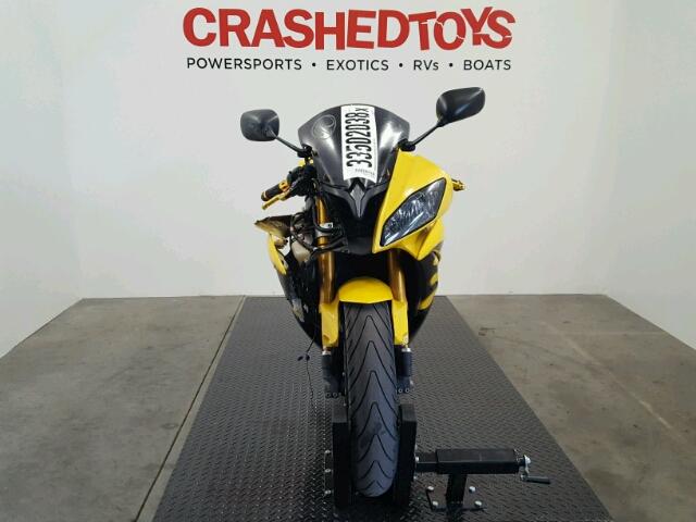 JYARJ16E28A007241 - 2008 YAMAHA YZFR6 YELLOW photo 2