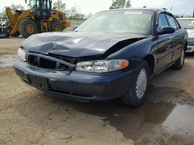 2G4WY55J111151884 - 2001 BUICK CENTURY LI BLUE photo 2