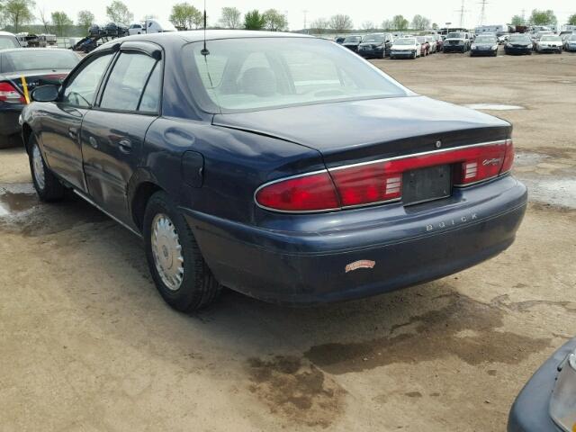 2G4WY55J111151884 - 2001 BUICK CENTURY LI BLUE photo 3