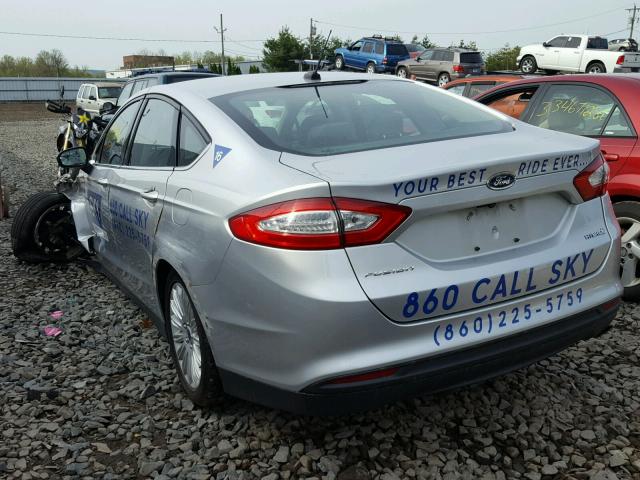 3FA6P0UU9FR155969 - 2015 FORD FUSION S H WHITE photo 3