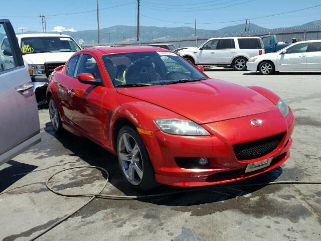 JM1FE17N640121169 - 2004 MAZDA RX8 RED photo 1