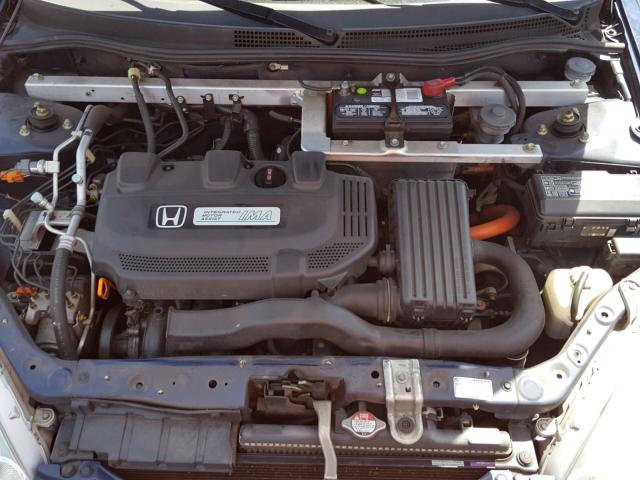 JHMZE137X4T000243 - 2004 HONDA INSIGHT BLUE photo 7