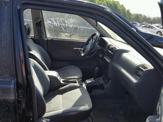 4S6CK58W1W4417743 - 1998 HONDA PASSPORT E BLACK photo 5