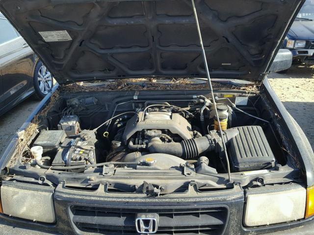 4S6CK58W1W4417743 - 1998 HONDA PASSPORT E BLACK photo 7