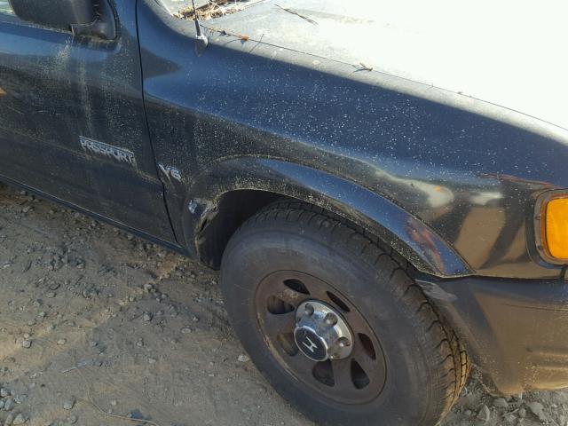 4S6CK58W1W4417743 - 1998 HONDA PASSPORT E BLACK photo 9