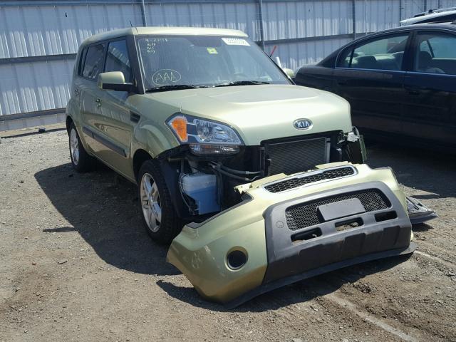 KNDJT2A28B7330390 - 2011 KIA SOUL + GREEN photo 1