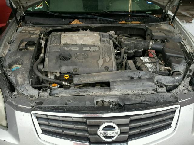 1N4BA41E27C824295 - 2007 NISSAN MAXIMA SE GRAY photo 7