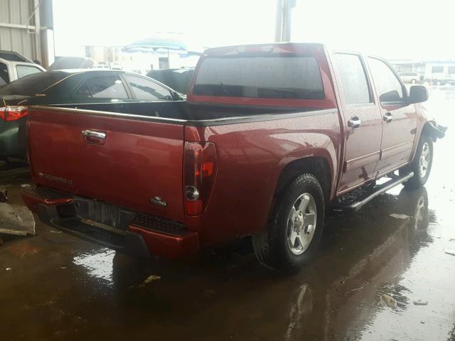 1GCDSCF92B8116064 - 2011 CHEVROLET COLORADO L BURGUNDY photo 4