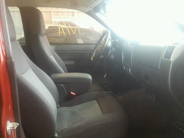 1GCDSCF92B8116064 - 2011 CHEVROLET COLORADO L BURGUNDY photo 5