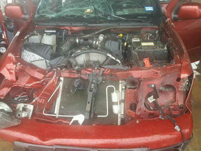 1GCDSCF92B8116064 - 2011 CHEVROLET COLORADO L BURGUNDY photo 7