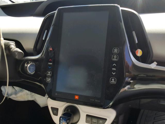 JTDKARFP0H3030107 - 2017 TOYOTA PRIUS PRIM ვერცხლისფერი ფოტო 9