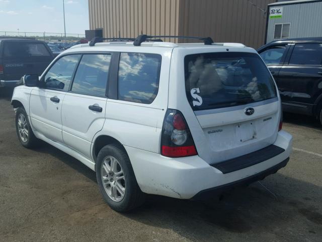 JF1SG66698H724131 - 2008 SUBARU FORESTER S თეთრი ფოტო 3