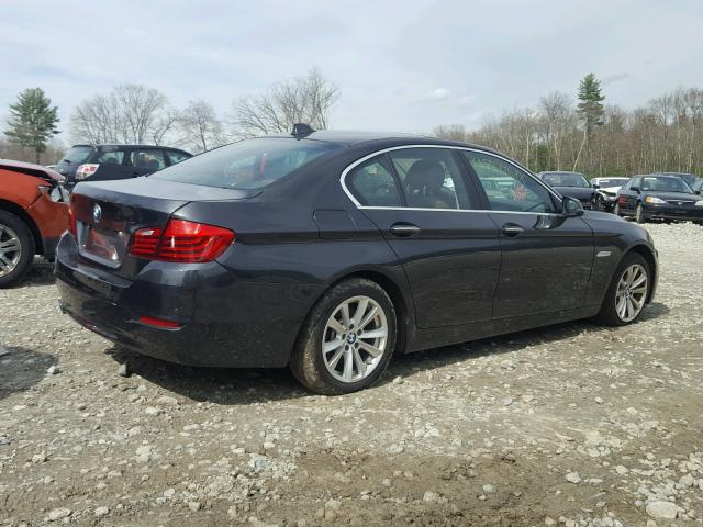 WBA5A7C51ED613891 - 2014 BMW 528 XI BLACK photo 4