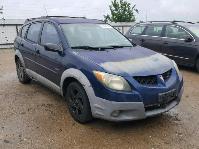 5Y2SL62823Z447533 - 2003 PONTIAC VIBE BLUE photo 1