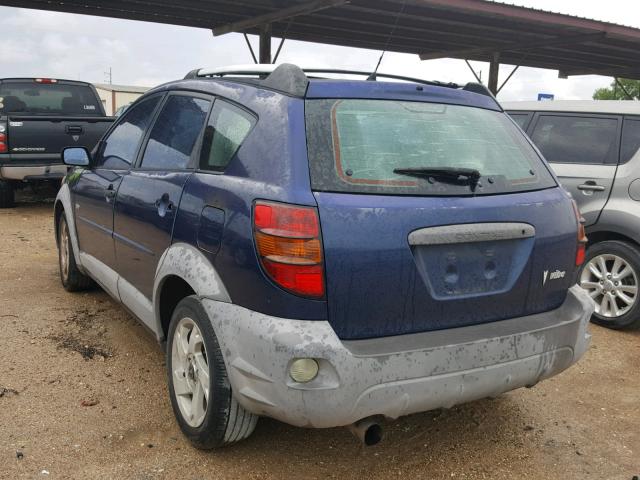 5Y2SL62823Z447533 - 2003 PONTIAC VIBE BLUE photo 3