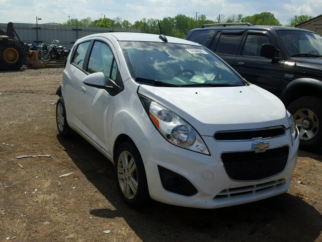 KL8CD6S94FC737590 - 2015 CHEVROLET SPARK 1LT WHITE photo 1