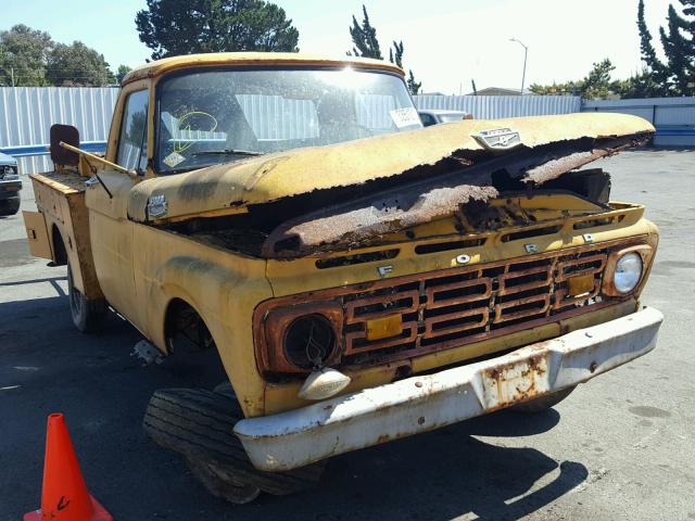 F26CR566014 - 1964 FORD PU YELLOW photo 1