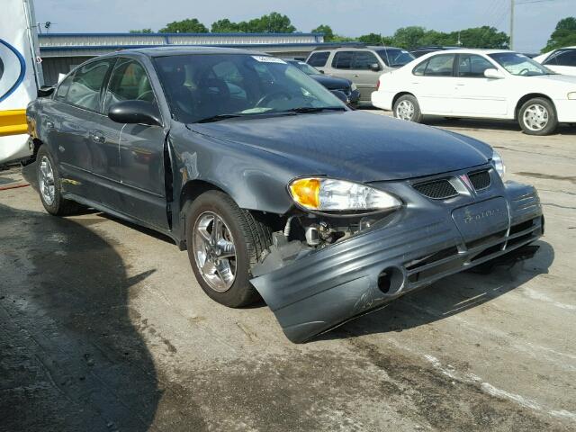 1G2NG52EX4M629680 - 2004 PONTIAC GRAND AM S CHARCOAL photo 1